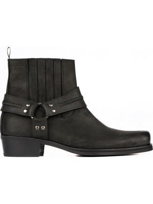 FootCourt Erkek Kovboy Botu Matador Siyah 42