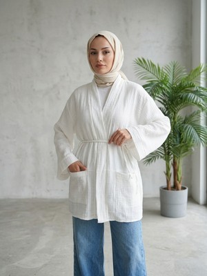 Foremia Cepli Hırka-Ekru -