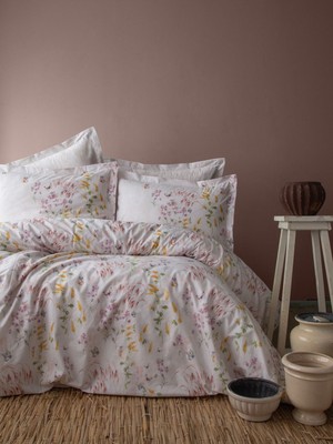Bedline Senses Helena Nevresim Takımı Pembe Çift Kişilik