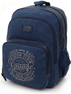 Mandosi Unisex Vintage Sırt Çantası – Okul, Seyahat, Spor, Günlük Kullanım – 7184