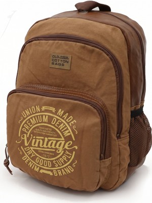 Mandosi Unisex Vintage Sırt Çantası – Okul, Seyahat, Spor, Günlük Kullanım – 7184