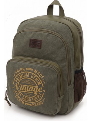 Mandosi Unisex Vintage Sırt Çantası – Okul, Seyahat, Spor, Günlük Kullanım – 7184