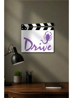 Gişe Arts Klaket Tablo / Duvar Dekoru - Drive (Sürücü) Versiyon 2