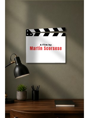 Gişe Arts Klaket Tablo / Duvar Dekoru - A Film By Martin Scorsese