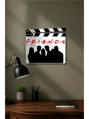 Gişe Arts Klaket Tablo / Duvar Dekoru - Friends (Sıkı Dostlar) Versiyon 2