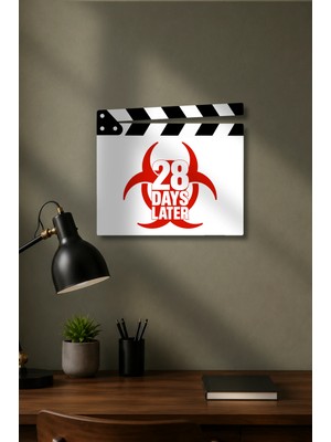 Gişe Arts Klaket Tablo / Duvar Dekoru - 28 Days Later (28 Gün Sonra) Versiyon 2