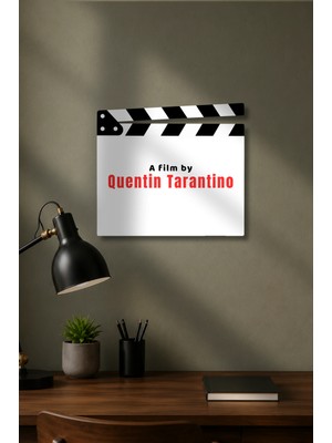 Gişe Arts Klaket Tablo / Duvar Dekoru - A Film By Quentin Tarantino