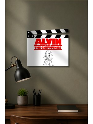 Gişe Arts Klaket Tablo / Duvar Dekoru - Alvin And The Chipmunks (Alvin ve Sincaplar) Versiyon 2