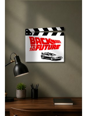 Gişe Arts Klaket Tablo / Duvar Dekoru - Back To The Future (Geleceğe Dönüş) Versiyon 4