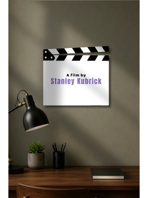 Gişe Arts Klaket Tablo / Duvar Dekoru - A Film By Kubrick