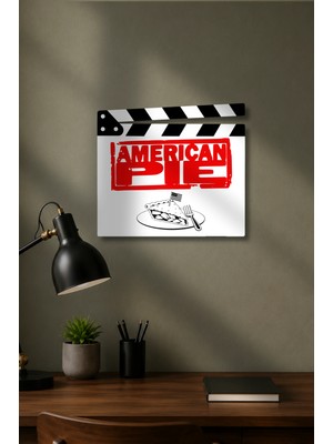 Gişe Arts Klaket Tablo / Duvar Dekoru - American Pie (Amerikan Pastası) Versiyon 2