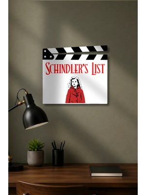 Gişe Arts Klaket Tablo / Duvar Dekoru - Schindler's List (Schindler'in Listesi) Versiyon 2
