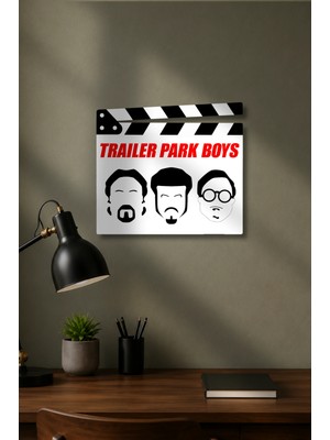 Gişe Arts Klaket Tablo / Duvar Dekoru - Trailer Park Boys Versiyon 2