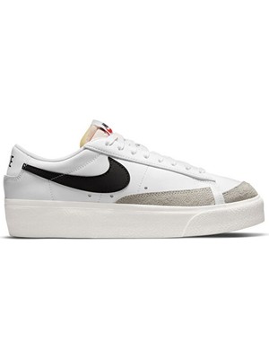 Nike Nıke W Blazer Low Platform Unisex Günlük Ayakkabı DJ0292-101 Beyaz
