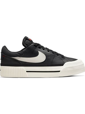 Nike Nıke Wmns Court Legacy Lıft Unisex Günlük Ayakkabı DM7590-001 Siyah