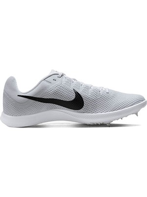 Nike Nıke Zoom Rıval Dıstance Unisex Atletizm Çivili Koşu Ayakkabısı DC8725-100 Beyaz