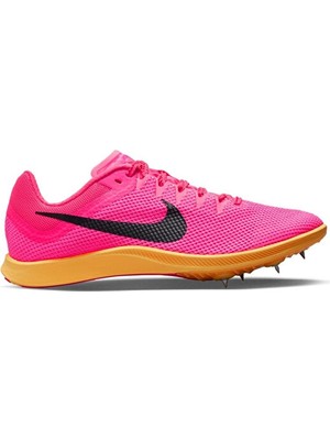 Nike Nıke Zoom Rıval Dıstance Unisex Atletizm Çivili Koşu Ayakkabısı DC8725-600 Pembe