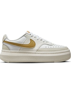 Nike Nıke W Court Vısıon Alta Unisex Günlük Ayakkabı DZ5394-100 Krem