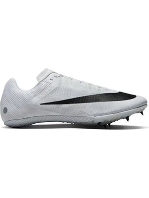 Nike Nıke Zoom Rıval Sprınt Unisex Atletizm Çivili Koşu Ayakkabısı DC8753-100 Beyaz