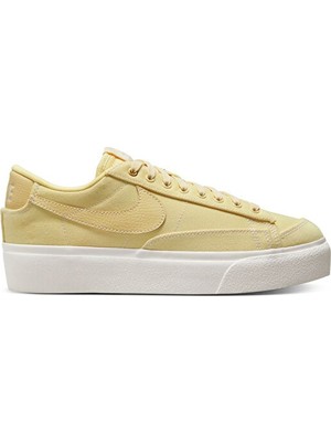 Nike Nıke W Blazer Low Platform Cnvs Kadın Günlük Ayakkabı DV7475-200 Sarı