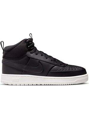 Nike Nıke Court Vısıon Mıd Wınter Unisex Günlük Ayakkabı DR7882-002 Siyah