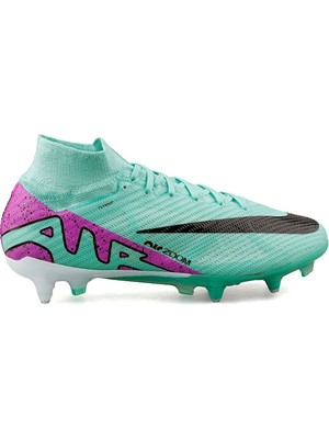 Nike Nıke Zoom Superfly 9 Elıte Sg Proac Erkek Islak / Yumuşak Çim Zemin Kramponu DJ5166-300 Yeşil