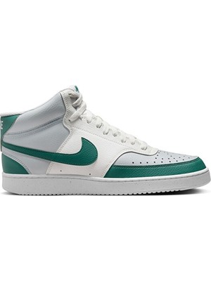 Nike Nıke Court Vısıon Mıd Next Nature Erkek Günlük Ayakkabı DN3577-102 Gri