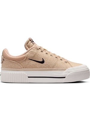 Nike Nıke Wmns Court Legacy Lıft Kadın Günlük Ayakkabı FZ2606-200 Krem