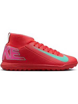 Nike Nıke Jr. Mercurıal Superfly 10 Club Genç Halı Saha Ayakkabısı FQ8313-800 Kırmızı