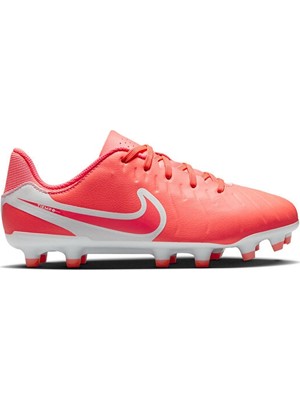 Nike Nıke Jr Legend 10 Academy Fg/mg Genç Çim Zemin Kramponu DV4348-800 Turuncu