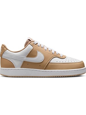 Nike Nıke Court Vısıon Low Next Nature Unisex Günlük Ayakkabı DH3158-201 Kahverengi