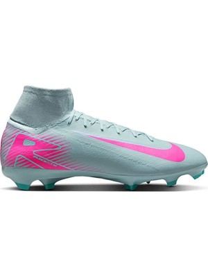 Nike Nıke Zm Mercurıal Superfly 10 Pro Fg Unisex Çim Zemin Kramponu HF9433-301 Mavi