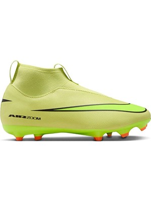 Nike Nıke Jr Zoom Mercurıal Superfly 10 Acad Fgmg Genç Çoklu Çim Zemin Kramponu FQ8304-300 Yeşil