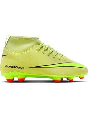 Nike Nıke Jr Mercurıal Superfly 10 Club Fg/mg Genç Çoklu Çim Zemin Kramponu FQ8318-300 Yeşil