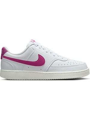 Nike Nıke W Nıke Court Vısıon Lo Nn Unisex Günlük Ayakkabı DH3158-500 Beyaz