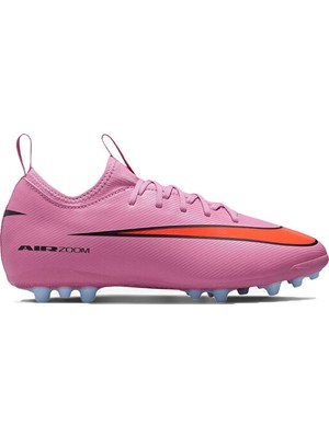 Nike Nıke Jr Zoom Vapor 16 Academy Ag Genç Sert Zemin Kramponu FQ8403-600 Kırmızı