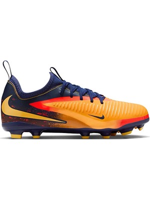 Nike Nıke Jr Phantom 6 Low Acad Fg/mg Eh Genç Çoklu Çim Zemin Kramponu HQ2032-800 Turuncu
