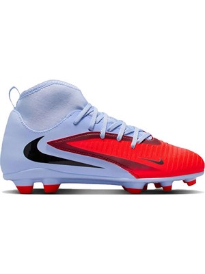 Nike Nıke Jr Phantom 6 Hıgh Club Fg/mg Genç Çoklu Çim Zemin Kramponu HQ2022-400 Mavi