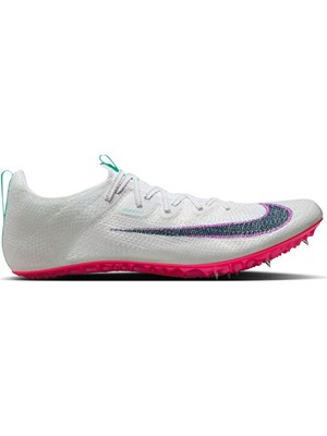 Nike Nıke Zoom Superfly Elıte 2 Fk Unisex Atletizm Çivili Koşu Ayakkabısı FZ9662-101 Beyaz