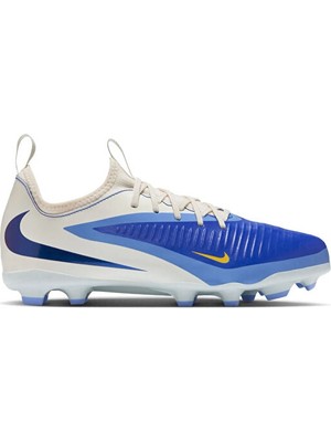 Nike Nıke Jr Phantom 6 Low Acad Fgmg Lv8 Genç Çoklu Çim Zemin Kramponu IH1192-400 Mavi