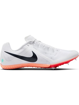 Nike Nıke Zoom Rıval Multı Unisex Atletizm Çivili Koşu Ayakkabısı FZ9664-101 Beyaz