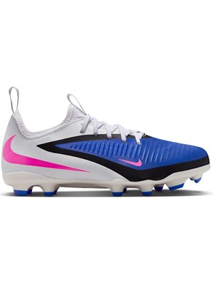Nike Nıke Jr Phantom 6 Low Acad Fg/mg Genç Çim Zemin Kramponu HM9203-446 Mavi
