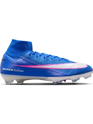 Nike Nıke Mercurıal Superfly 10 Elıte Fg Erkek Çim Zemin Kramponu FQ1454-446 Mavi
