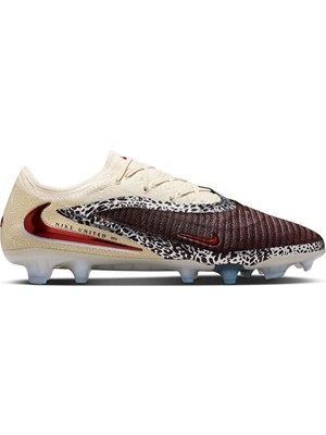 Nike Nıke Phantom 6 Low Elıte Fg Nu3 Erkek Çim Zemin Kramponu IO8444-661 Kırmızı