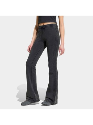 Adidas Bootcut Kadın Siyah Eşofman Altı (KS9168)