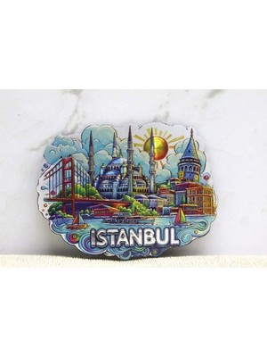 Küçük Hazine Istanbul Temalı Magnet