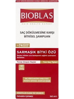Bioblas Sarmaşık Bitki Özü Şampuan 360 ml