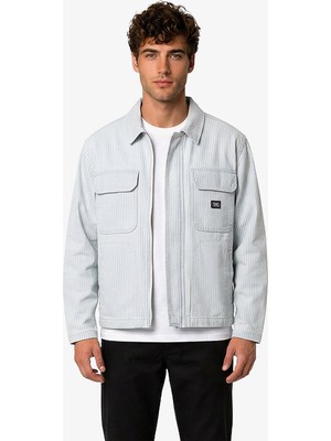 Vans Umber Denim Stripe Erkek Mavi Ceket.-