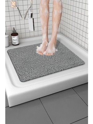 Empressco Kare Banyo Paspası, Kaymaz, Su Emici, 50X50 Cm, Islak Zemin Için Ideal
