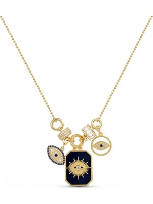 Venüs Design Çelik Eye Charm Kolye